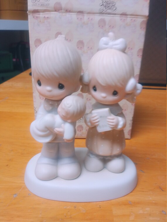 Precious Moments Rejoicing with you with original box Circa. 1980