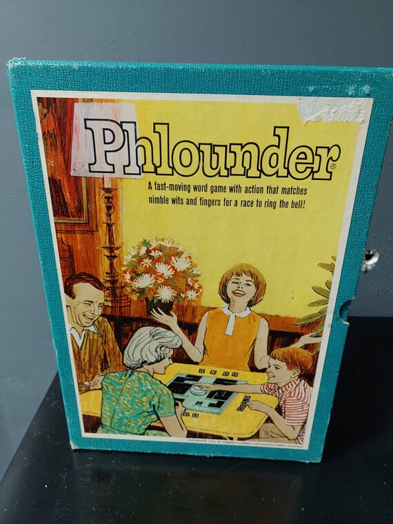 Phlounder The Board Game Circa.  1962