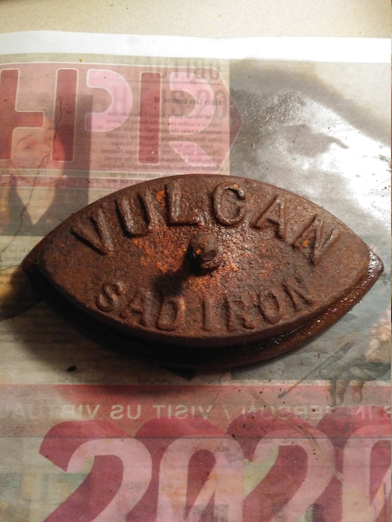 Vulcan Sad Iron Circa. 1800s
