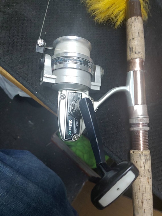 Shakespeare Alpha 050 Series Rod and Reel Circa. 1980s -  Canada