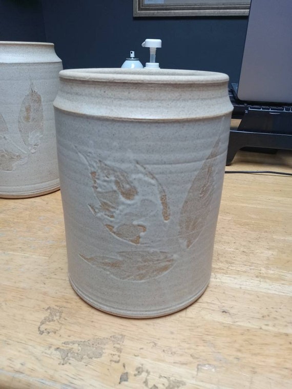 Stoneware Jar signed by the Artist: Connolly Circa. 1980s