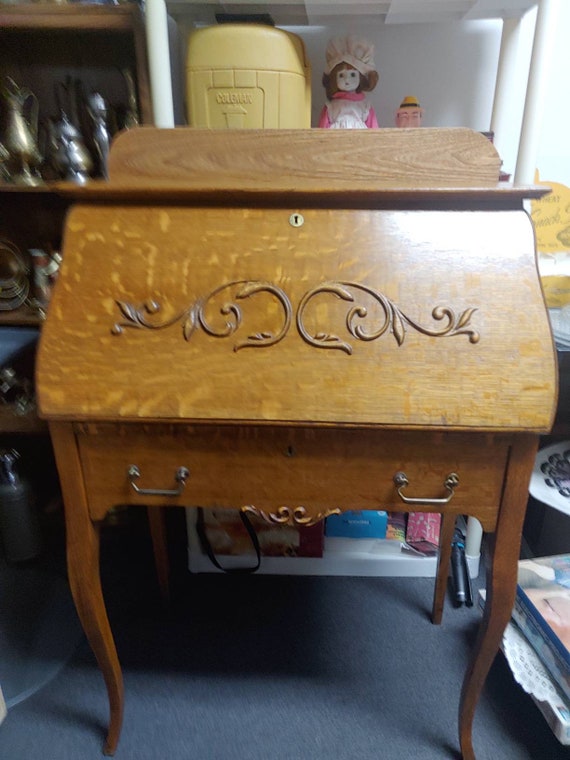 Larkin Tiger oak secretary Circa. 1910s