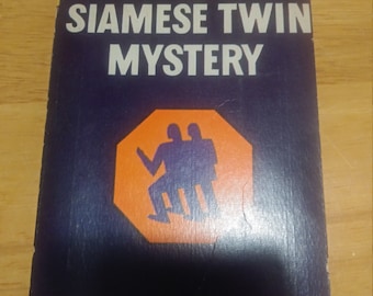 Ellery Queens Siamese Twin Mystery. Pocket Book edition Complete and unabridged 1944 paperback.