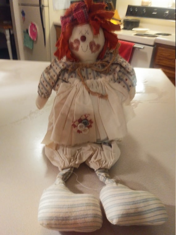 Apple Butter Betty Rag Doll Circa. 1995