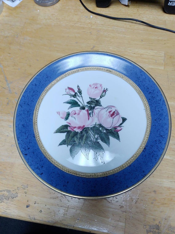 Hand Painted Flintridge Collector's plate Circa. 1980s