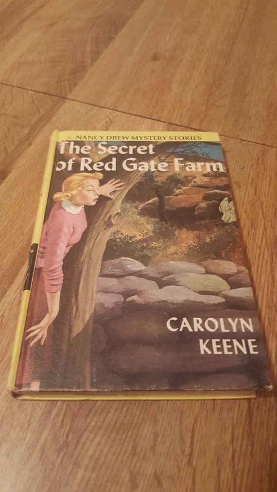 Nancy Drew #6 The Secret of Red Gate Farm by Carolyn Keene, Hardcover 1961