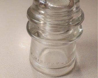 Hemingray-16 insulator made in 04-1948