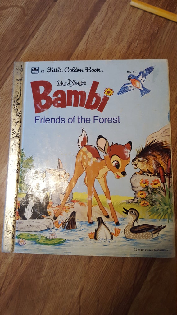 Bambi Friends of the Forest. 1976 hardcover