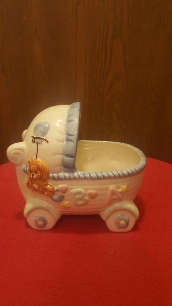 Ceramic Baby Buggy