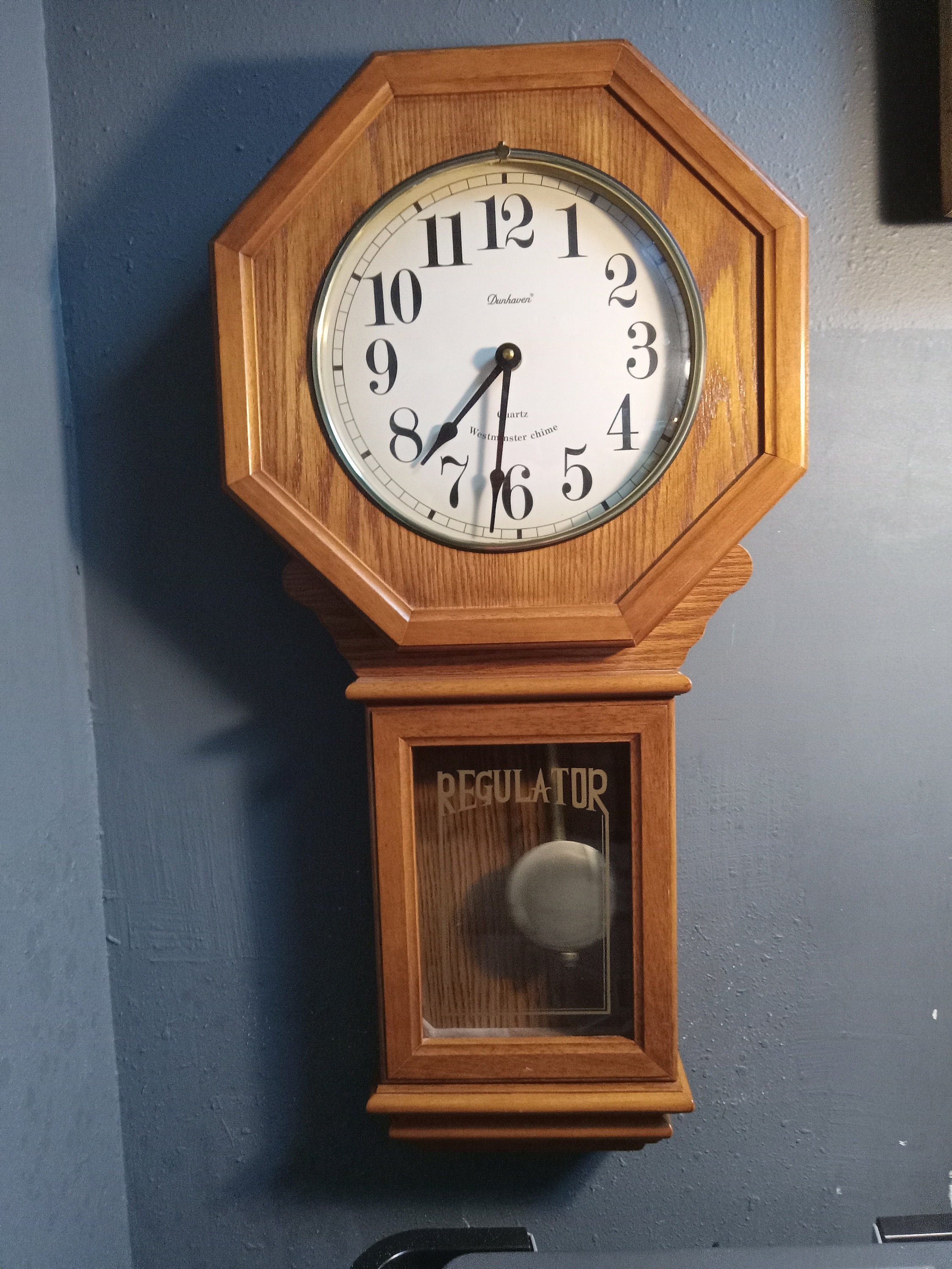 Dunhaven Quartz Westmister Chime Regulator Clock Circa. 1980s - Etsy