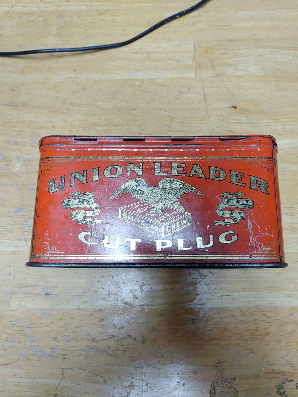 Union Leader Cut Plug Tobacco Tin Circa. 1900s - Etsy