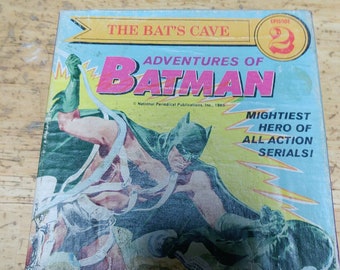 The Adventures of Bat Man Episode 2 The bat cave on film Circa. 1965