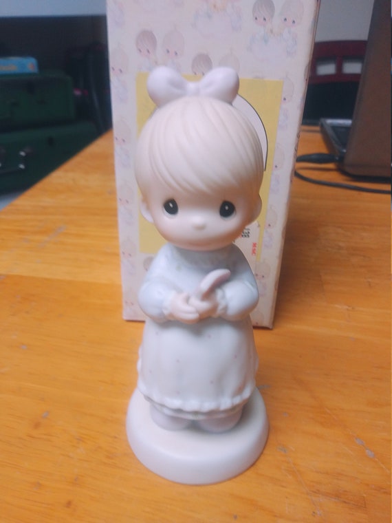Precious Moments the good Lord always delivers with original box Circa. 1989