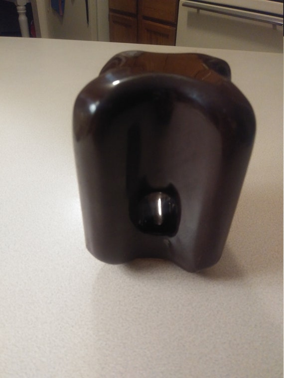 Westinghouse brown porcelain insulator Circa. 1900s