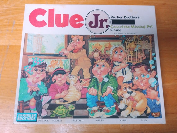Clue Jr. Parker Brothers Circa. 1989