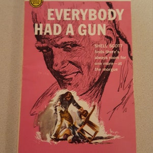 Tutti avevano una pistola di Richard S Prather 1951 prima edizione, prima stampa di carta. Libro raro