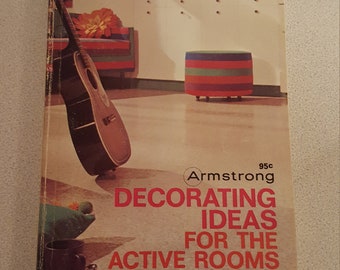 Armstrong Decorating Ideas For The Active Room paperback 1967