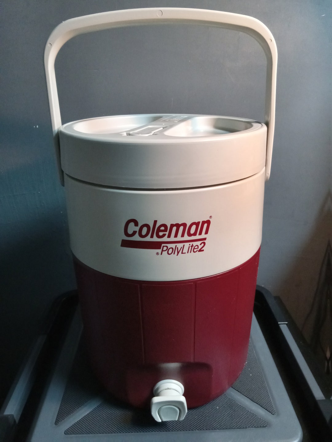 Coleman Polylite 2 Water Cooler With Two Spouts Etsy