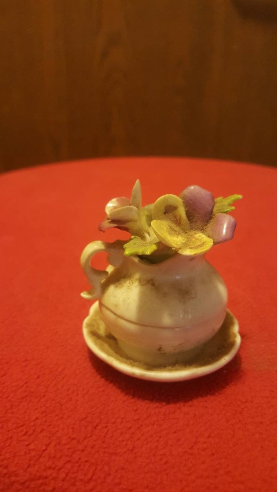Potted Flowers Figurine Maruri Masterpiece Bone China