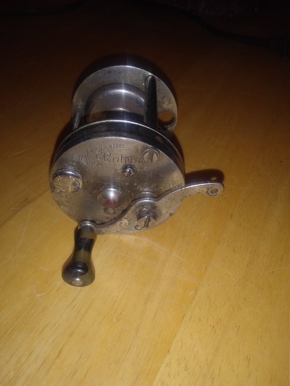 Shakespeare Criterion fishing reel Circa. 1960 Model GE - Etsy 日本