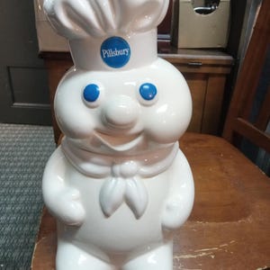 Ceramic Pillsbury Doughboy cookie Jar Circa. 1988