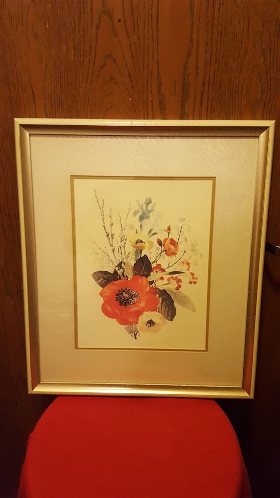 Floral Arrangement by Franklin Art/Franklin photos numbered on the back