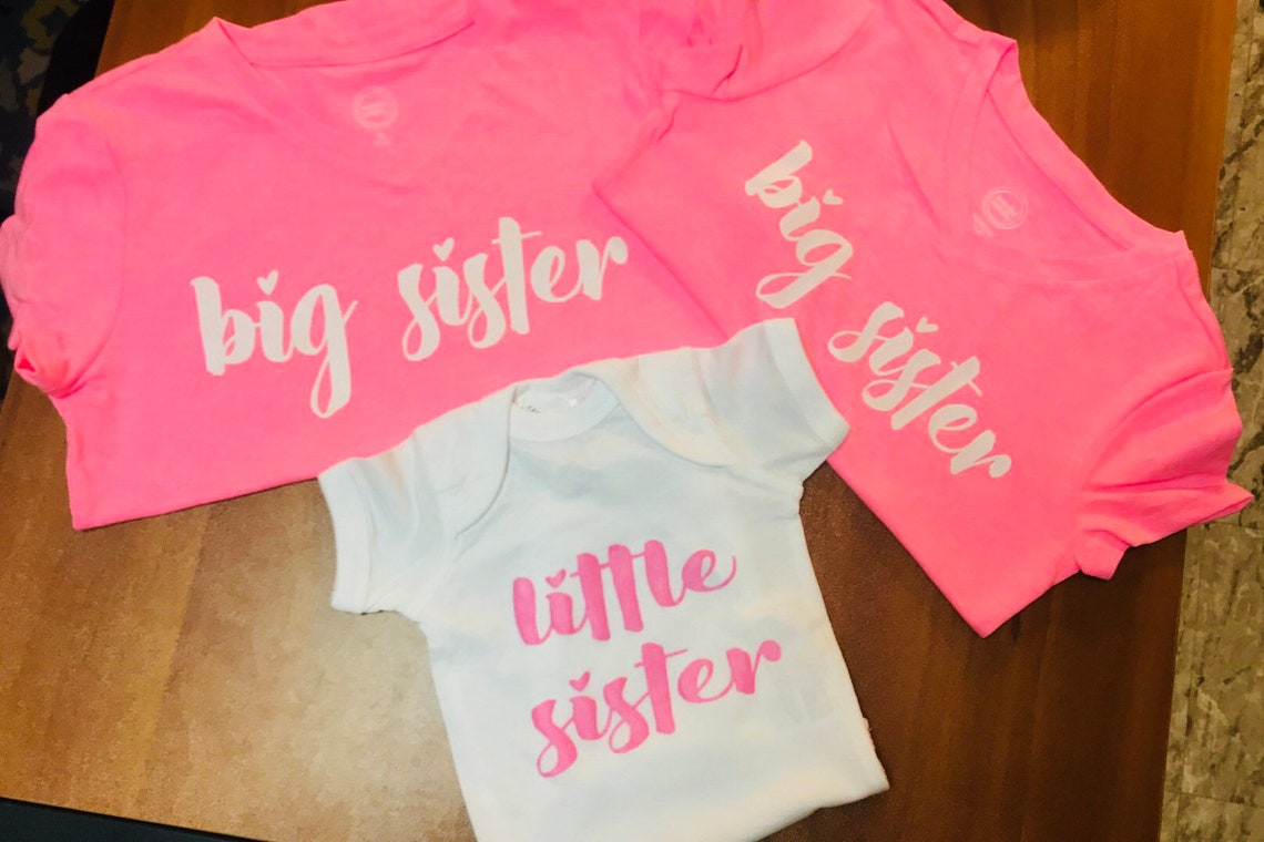 Big/Little shirts Etsy
