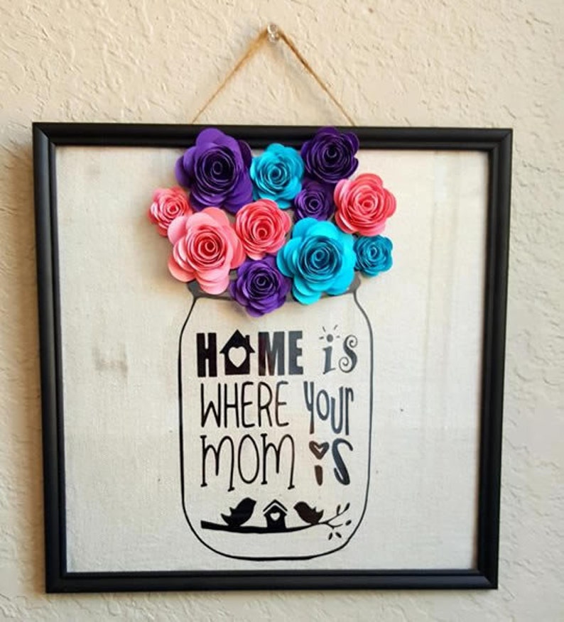 Download Home is where your Gma is Mason Jar SVG Mothers Day SVG | Etsy