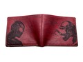 Handmade Leather Spiderman vs Venom Trifold Wallet product logo