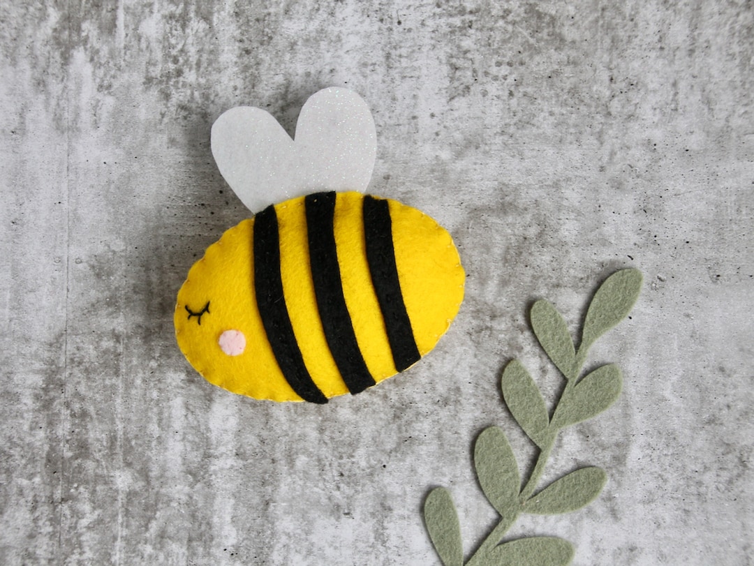 Felt Bumble Bee Decoration, Nursery Decor, Spring Hanging Decoration, Bee Photo Prop - Etsy felt-bumble-bee-decoration-nursery-decor-spring-hanging-decoration-bee-photo-prop-etsy