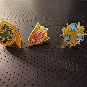 Spiritual Stone Enamel Pin Set