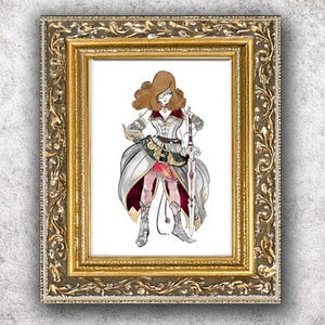 Beatrix of Final Fantasy IX [8x11 Print]