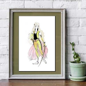 Celes Chere 8x11 Print [Final Fantasy  6]