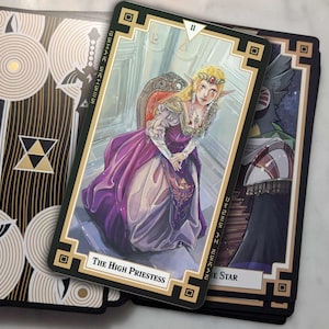 Legend of Zelda Tarot Deck With Themed Guidebook and Suits