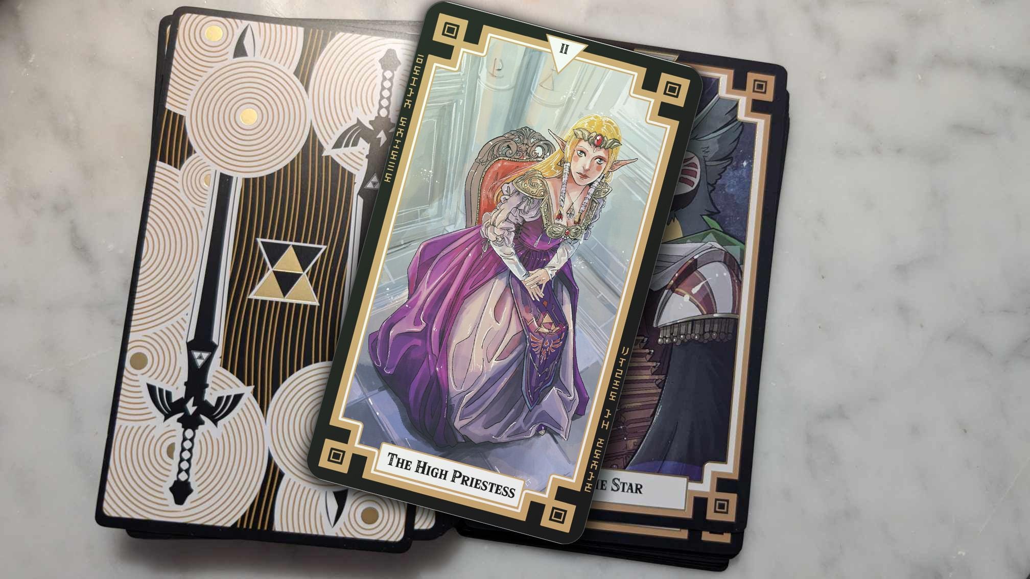 Legend of Zelda Tarot Deck With Themed Guidebook and Suits - Etsy