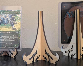 小型木製ディスプレイスタンド【カードに最適】