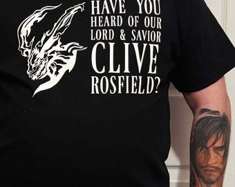 ファイナルファンタジー16 クライヴ・ロスフィールド Tシャツ