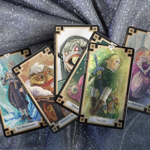 Legend of Zelda Tarot Deck With Themed Guidebook and Suits image 2