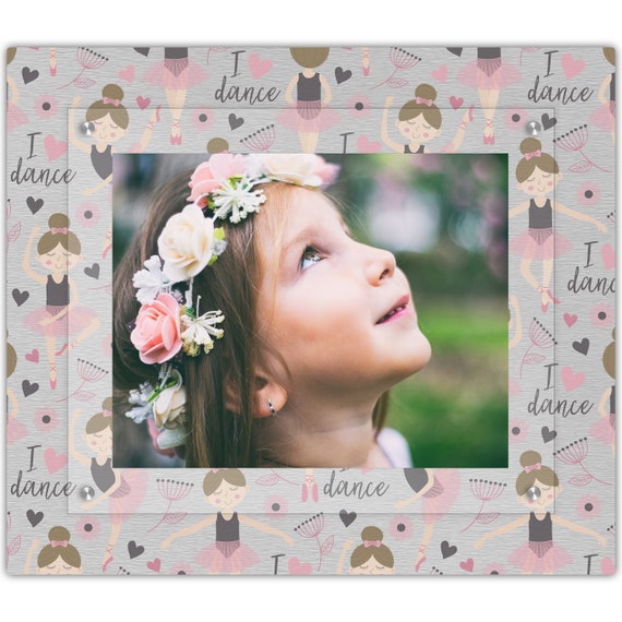 Ballet For Girls Room 8x10 Landscape Picture Frame - Girl Room Picture Frames Ballet For Girls Room 8x10 Landscape Picture Frame - Girl Room Picture Frames