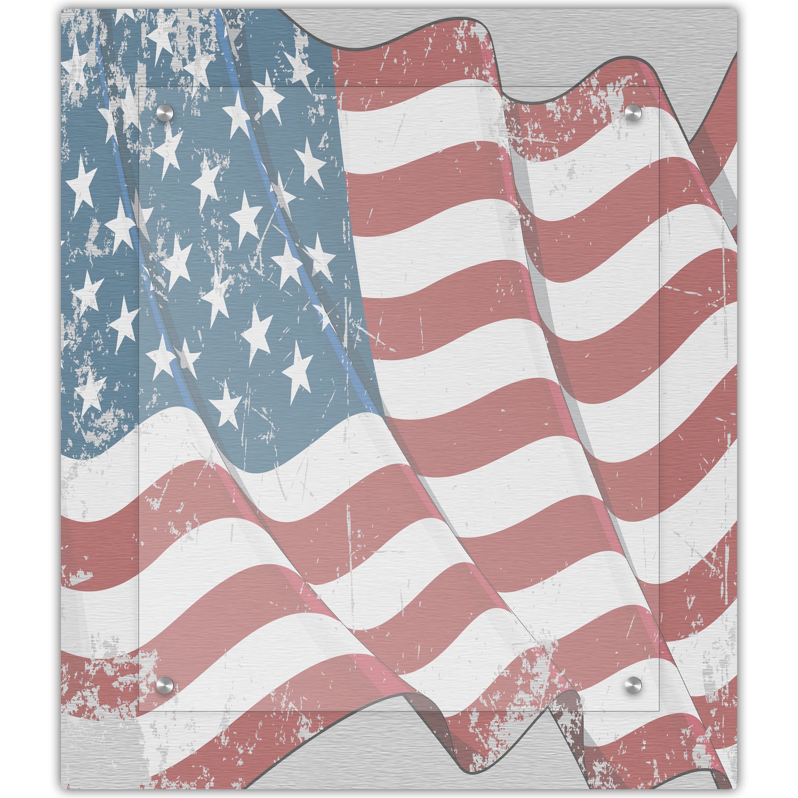 American Flag Framed Wall Art 8x10 Portrait Photo Frames Etsy