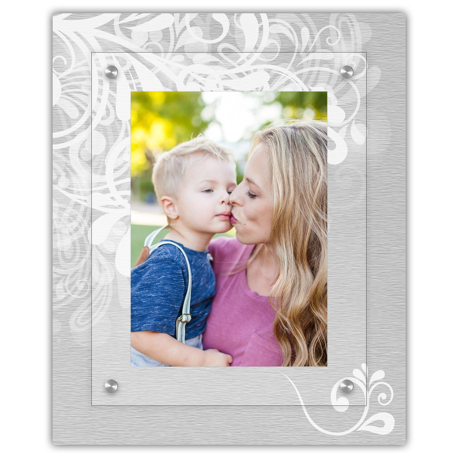 Family Photo Frame 5x7 or 4x6 Landscape Photo Frame Modern Etsy