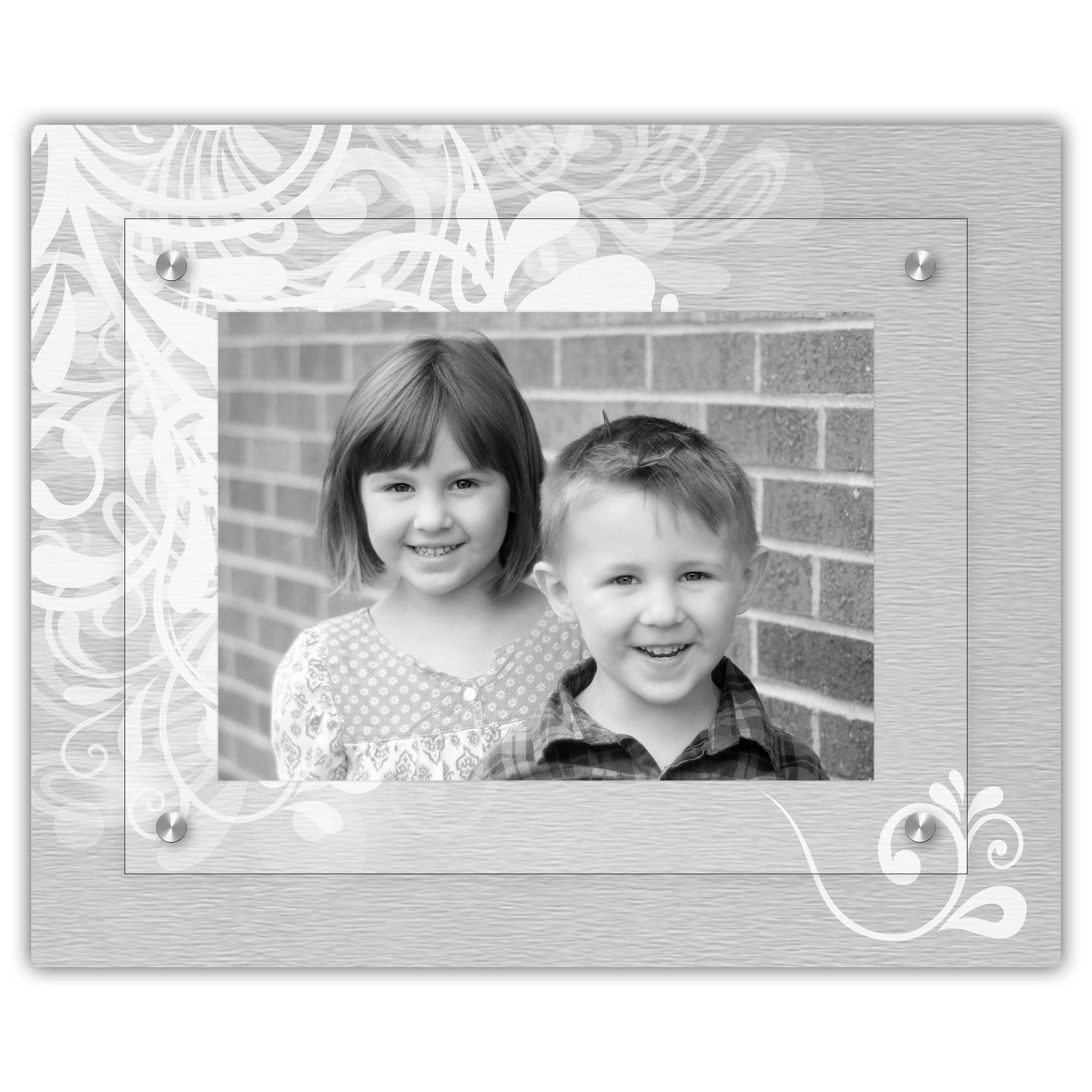 Family Photo Frame 5x7 or 4x6 Landscape Photo Frame Modern Etsy