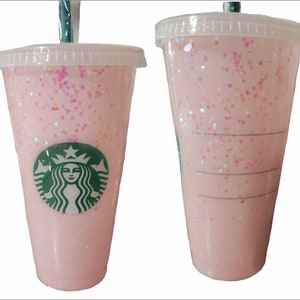 Light Pink Starbucks Cups