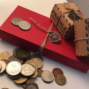 Box of Mystery Coins from Around the World