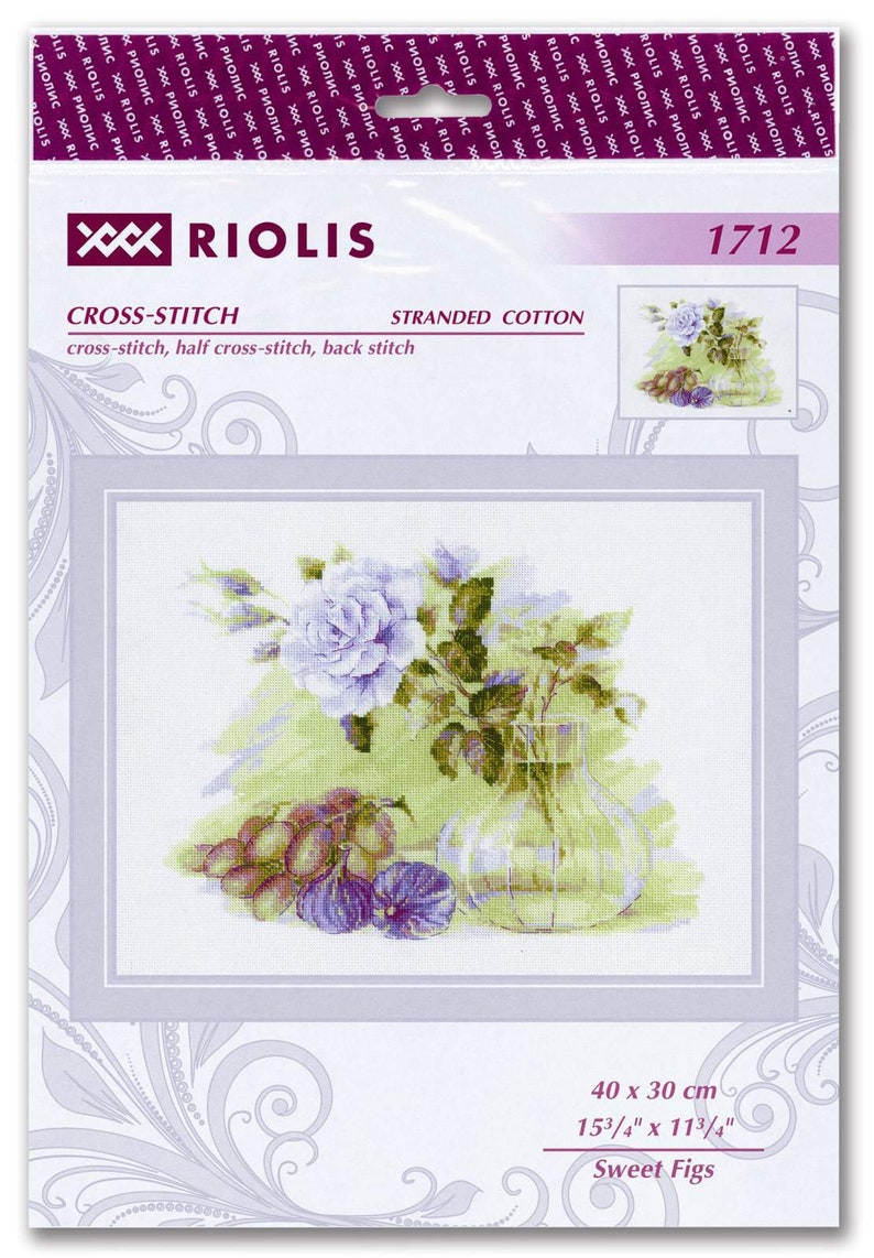 Cross Stitch Kit by Riolis 1712 Sweet Figs