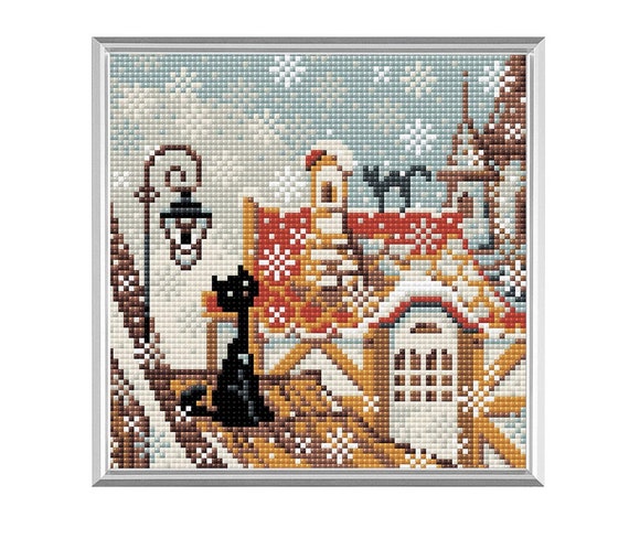 CITI & CATS SUMMER Counted Cross Stitch Kit RIOLIS CITI & CATS SUMMER Counted Cross Stitch Kit RIOLIS