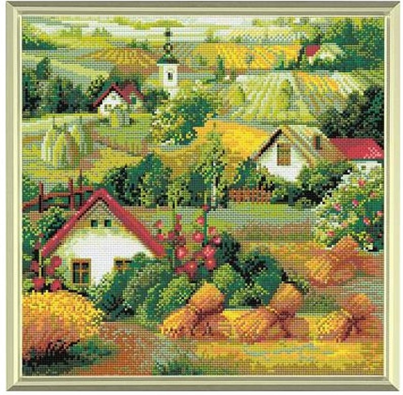 Diamond painting kit Serbian Landscape AM0013 by RIOLIS