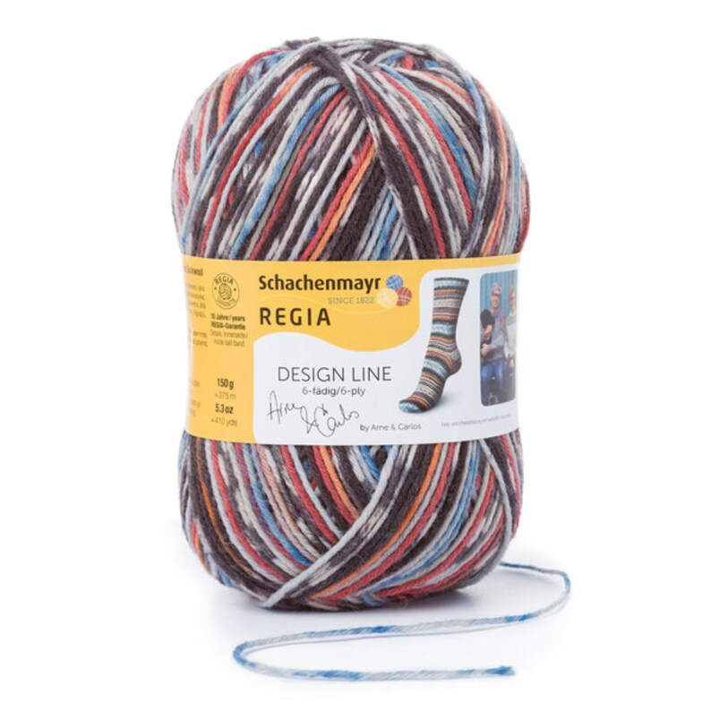 4ply Sock Yarn REGIA From Arne & Carlos Collection Color 3655 Etsy Canada