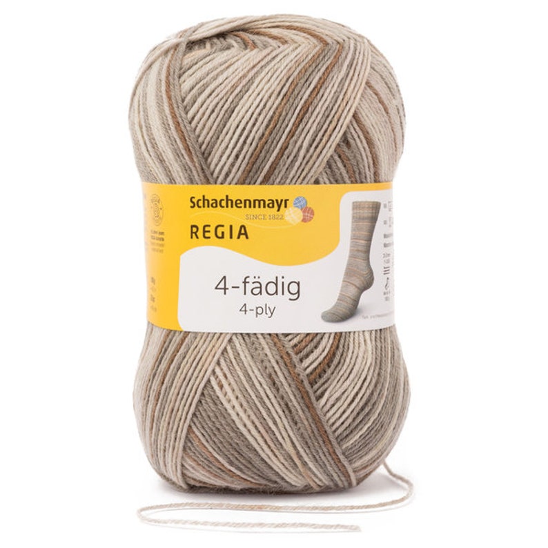 4ply Sock yarn REGIA color 7385 Stone