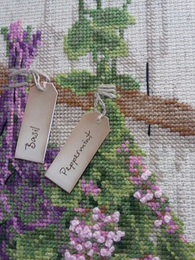 Herbs Cross Stitch Kit by Riolis 1717 Etsy